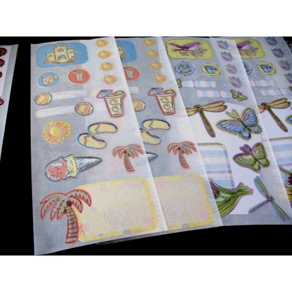 Lot of Stickers, Great Lengths, Summer, Autumn, Winter, Spring, Titles. - Picture 3 of 8